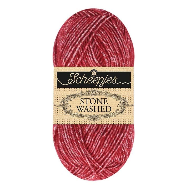 Scheepjes Stone Washed - 844 Vanadinite, Hobby en Vrije tijd, Breien en Haken, Breien of Haken, Nieuw, Wol of Garen, Ophalen of Verzenden