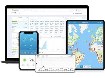 Netatmo Slim Weerstation - Binnen & Buiten - CO2 meter, Verzenden, Nieuw