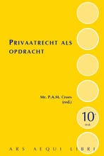 Privaatrecht als opdracht 9789493199446, Boeken, Studieboeken en Cursussen, Zo goed als nieuw