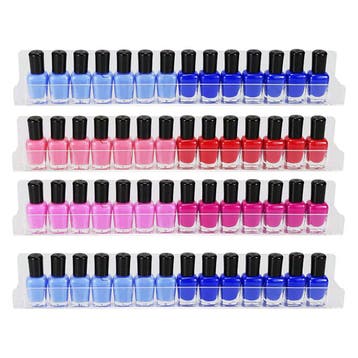Nagellak houder - 4 stuks - Transparant - Houder voor, Verzenden, Nieuw