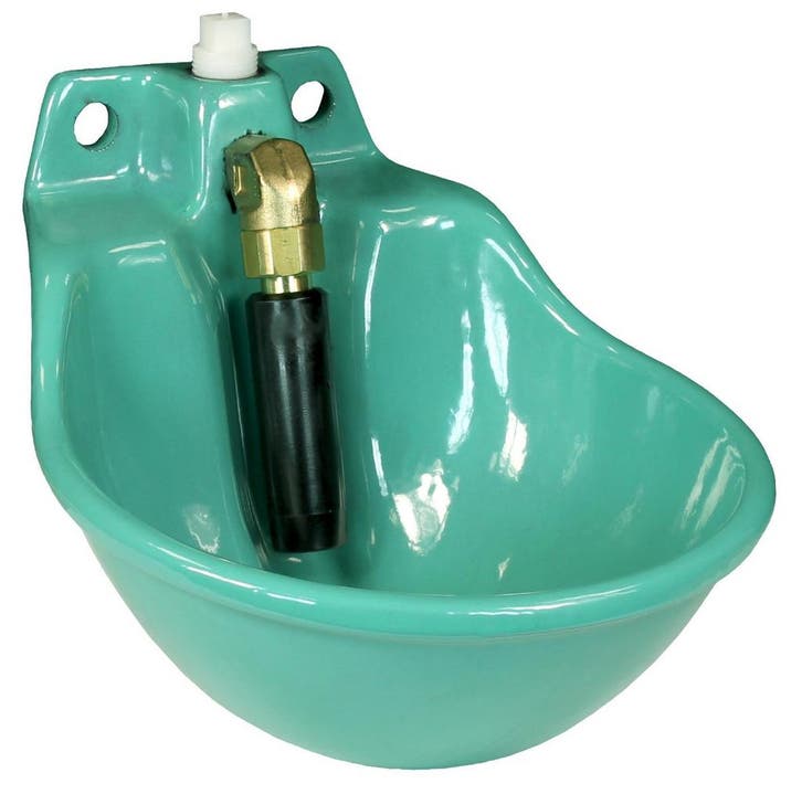 Suevia 60 gietijzeren drinkbak, met messing staafventiel, Zakelijke goederen, Agrarisch | Veevoer, Verzenden