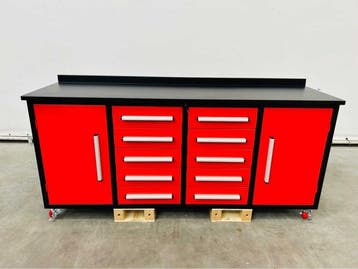 Veiling - RTE garagewerkbank 223x65x110cm, Nieuw