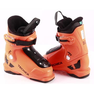 26 26,5 kinder skischoenen TECNICA JTR 1, orange/black, Verzenden, Gebruikt