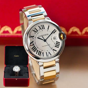 Cartier - Ballon Bleu 18k Gold Two Tone Date - 3001 - Heren, Nieuw