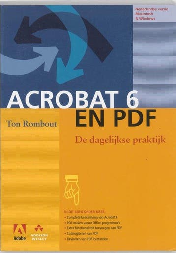 Adobe Acrobat 6 En Pdf - Ton, Verzenden, Gelezen