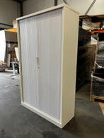 Roldeurkast - Archiefkast - 195 x 120 x 47 cm - Wit - Nieuw, 100 tot 150 cm, Verzenden, Nieuw, Metaal