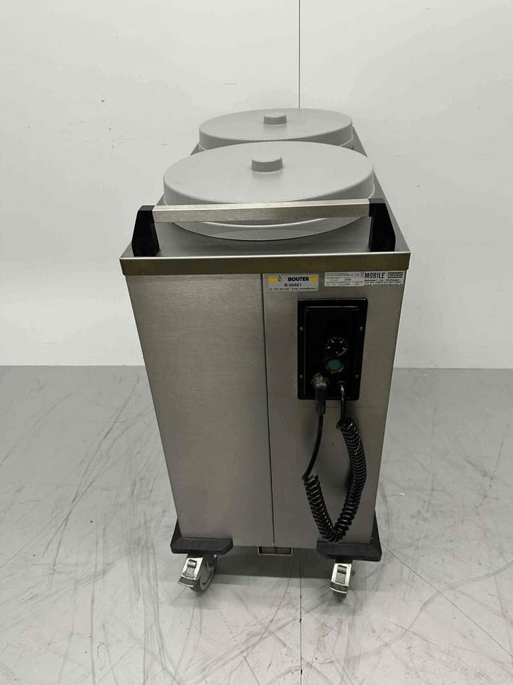 RVS Mobile verwarmde bordenwagen Max. doorsnede 31 cm 230V, Zakelijke goederen, Horeca | Keukenapparatuur, Nieuw zonder verpakking