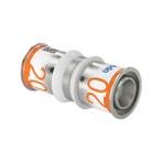Uponor S-Press Plus perskoppeling Ø20x20 recht, Verzenden, Nieuw