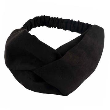 Fako Fashion - Suède Cross Haarband - Hoofdband - Velours, Verzenden, Nieuw