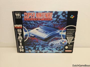 Super Nintendo / Snes - Console - Power Station - Boxed, Verzenden, Gebruikt
