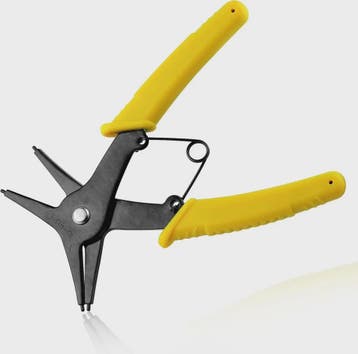 2-in-1 Seegerringtang: Interne & Externe Circlip Tang voor M, Verzenden