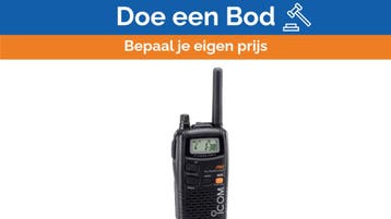 Bieden: Icom IC-4088E UHF Handheld Marine Two-Way Radio - 6, Watersport en Boten, Ophalen of Verzenden, Nieuw