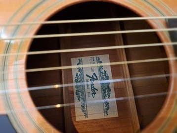 OCCASION Fender F5 Dreadnought 1980s | Music Department, Ophalen, Gebruikt, Western- of Steelstringgitaar