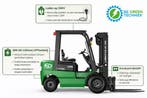 Heftruck | 2.500 kg | 4800 mm | Sideshift | Geveerde stoel, Heftruck, Elektrisch, 2000 tot 3000 kg, Verzenden