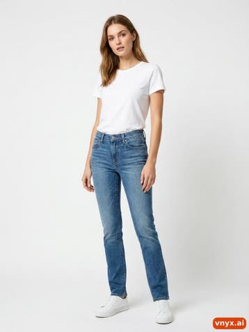 Levis Jeans Dames maat WW29 / L34 Lichtblauw Vintage, Ophalen of Verzenden, Nieuw