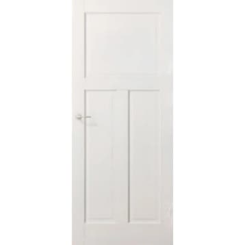 Skantrae binnendeur SKS237 73x231,5 (Wit, Paneeldeur), Minder dan 80 cm, 215 cm of meer, Binnendeur, Nieuw