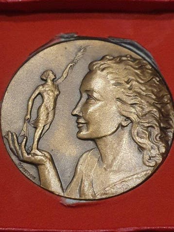 Penning - Georges Contaux - Médaille dart G.Contaux -