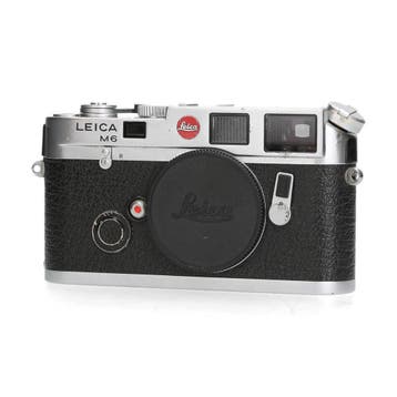 Leica M6 .72mm Silver (10403) - 1 jaar garantie, Ophalen of Verzenden, Zo goed als nieuw, Leica