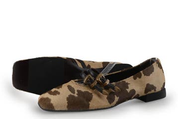 Roberto Festa Ballerinas in maat 37 Panter, Kleding | Dames, Schoenen, Overige kleuren, Verzenden, Ballerina's, Zo goed als nieuw