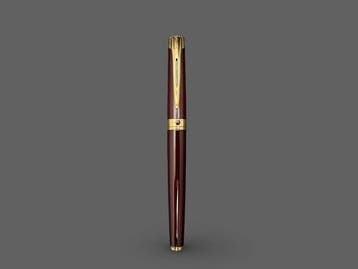 Waterman - Etalon burgundy lacquer - Vulpen, Nieuw