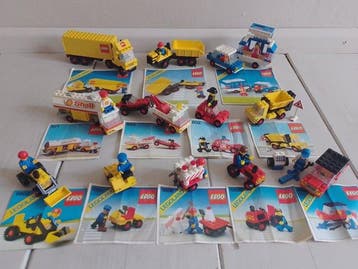 Lego Set - Legoland - Fire Chief’s Car; Tipper Truck; Tow, Nieuw