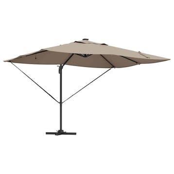 vidaXL Parasol 352 x 251 x 265 cm Polyester en Aluminium, Verzenden, Nieuw, 2 tot 3 meter