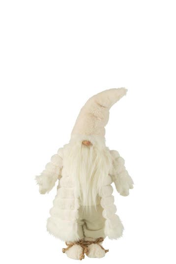 Gnome Gewatteerde Jas Textiel Crème/Bruin Klein, Verzenden, Nieuw