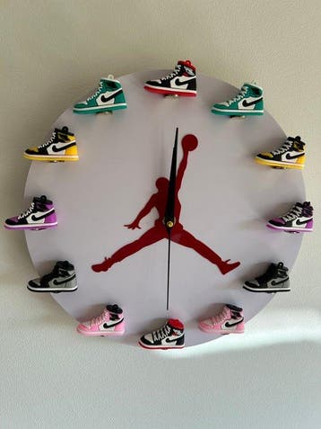 Wandklok - Nike Jordan Publicitário - Plastic, Rubber -