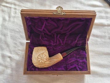Zonder minimumprijs - Meerschuim pijp - meerschaum, Verzamelen, Nieuw