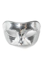 Discobal Masker Oogmasker Spiegeltjes Disco Spiegelbal Ogen, Ophalen of Verzenden, Nieuw, Feestartikel, Carnaval