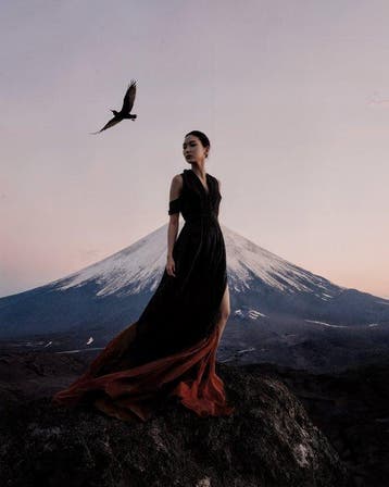 Nik Haku - “Echoes of Fuji”, Antiek en Kunst