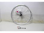 Roland achterwiel 28 Nexus 3 RB ZAC2000 zilver RVS spk, Fietsen en Brommers, Fietsonderdelen, Verzenden, Zo goed als nieuw, Roland