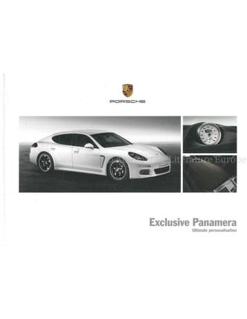 2015 PORSCHE PANAMERA EXCLUSIVE HARDCOVER BROCHURE ENGELS, Nieuw, Porsche, Author