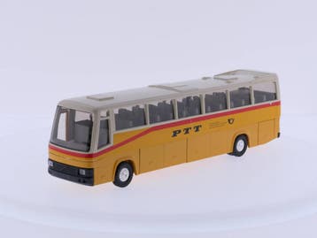 Schaal 1:50 Joal 2995000 Volvo  C10M touringcar PTT Schwe..., Hobby en Vrije tijd, Modelauto's | 1:50, Ophalen of Verzenden, Gebruikt