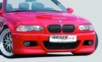 Rieger voorbumper | 3-Serie E46: 02.98-12.01 (tot Facelift),, Verzenden, Nieuw, BMW