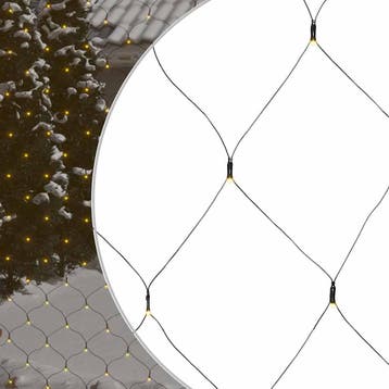 vidaXL Kerstnetverlichting 544 LEDs binnen en buiten 4x4 m, Verzenden, Nieuw, Kunststof