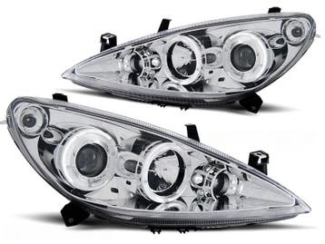 Peugeot 307 Projector Koplampen | Tweedekansje | OP=OP, Auto-onderdelen, Verlichting, Ophalen of Verzenden, Nieuw, Peugeot