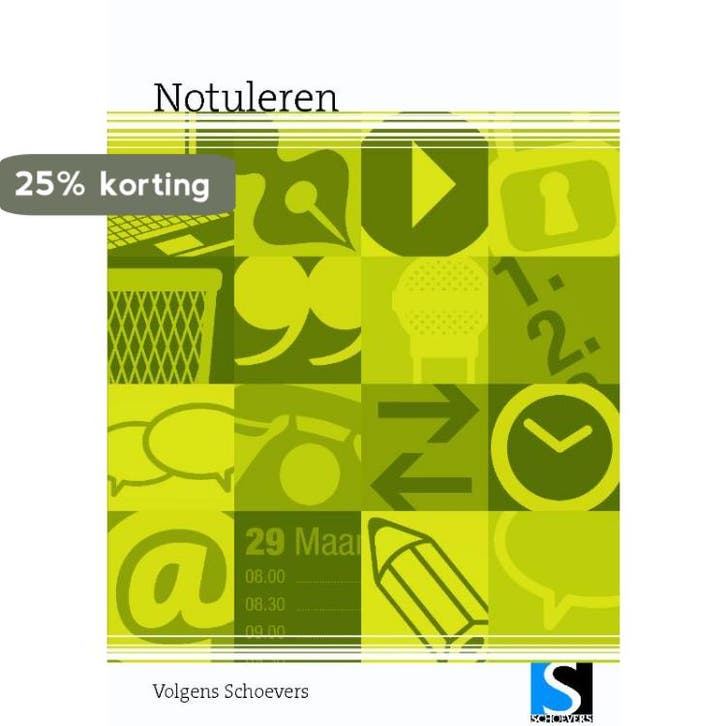 Notuleren / Volgens Schoevers 9789065464200 E. Verhaar, Boeken, Schoolboeken, Gelezen, Verzenden