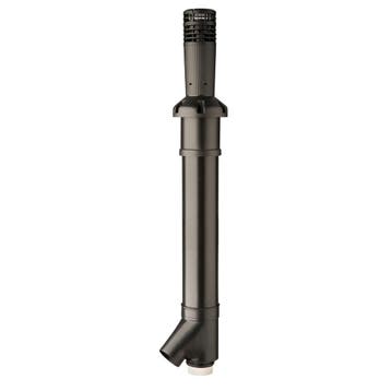 MultiVent 5V Combi Dakdoorvoer 2x125 1900mm zwart, Ophalen of Verzenden, Nieuw