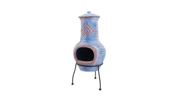 Kleihaard Vuur Blauw/Rood Terrashaard – Fireplace – Terr, Verzenden, Nieuw