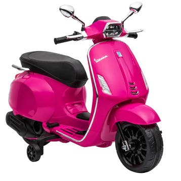 Elektro-Kindermotorrad, Vespa, 3 Km/h, 3-6 Jahre, Musik, Lic, Verzenden, Nieuw
