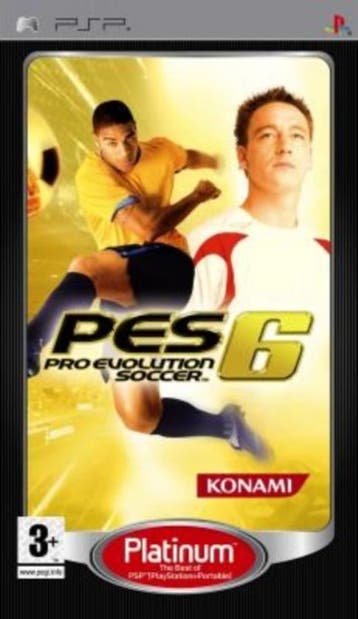 Pro Evolution Soccer 6 PES 6 platinum (psp used game), Spelcomputers en Games, Ophalen of Verzenden, Zo goed als nieuw