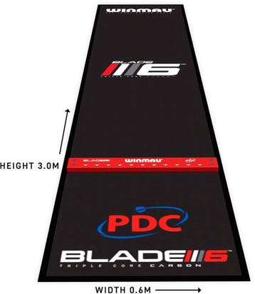 Winmau Pro Zone Precision Blade 6 Soft Feel Dartmat 300 x..., Sport en Fitness, Ophalen of Verzenden, Nieuw, Overige typen
