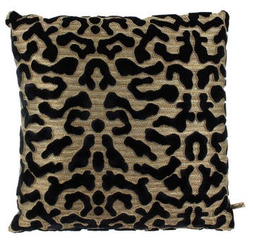Kussen Claudi Talissa Indigo/Gold - 40x60, Nieuw