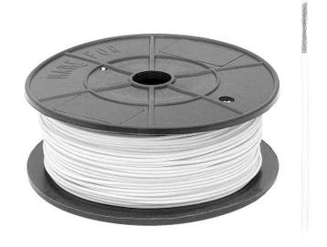 FLRY -B kabel - 1x 1,00mm - Wit - Per meter, Ophalen of Verzenden, Nieuw, Kabel of Snoer