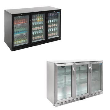 Polar display koeling 3-deurs - 900 mm hoog, Ophalen of Verzenden