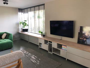 Massief eiken (overzet) Vensterbanken op maat, Doe-het-zelf en Verbouw, Ophalen of Verzenden, Nieuw, Eiken, Plank