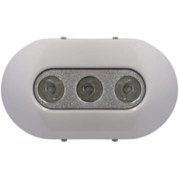 Onderwaterverlichting Boot LED Blauw 10-30 Vdc 96x59mm, Watersport en Boten, Bootonderdelen, Ophalen of Verzenden, Nieuw