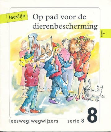 Leeslijn versie 1 wegwijzers serie 8 deel 8 Op pad dierenbes, Verzenden, Nieuw