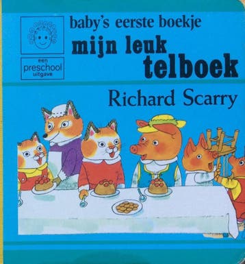 Babys eerste boekje richard Scarry telboek - Richard Scarry, Verzenden, Gelezen, Richard Scarry